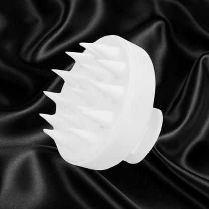 Brosse massante pour le cuir chevelu