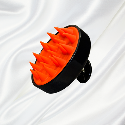 Brosse massante pour le cuir chevelu